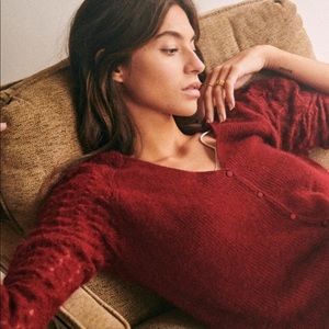 Burgundy Garance Jumper in Sz S EUC